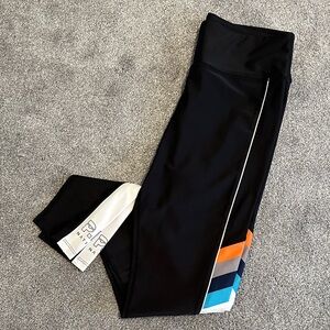 P.E. Nation Downforce Side Stripe Hi Rise Leggings